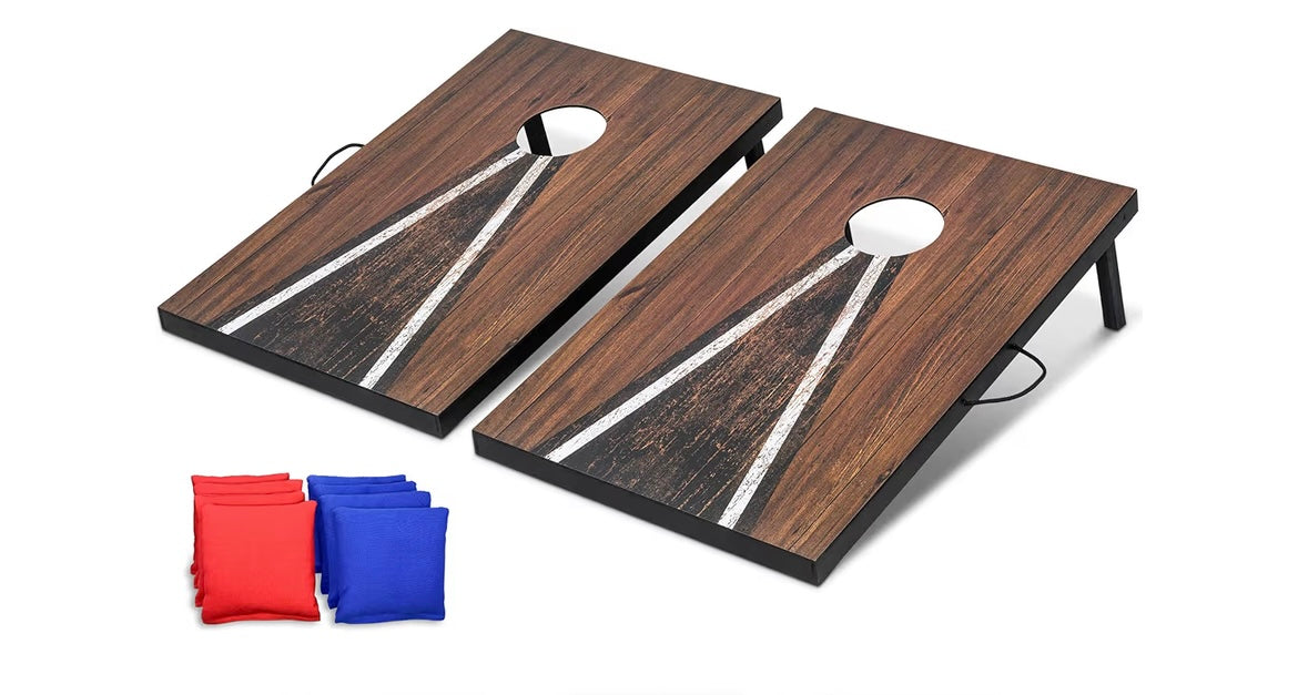 Cornhole Board Set - Portable Outdoor